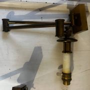 Pair of articulated wall sconces - Georges W Hansen Metalart - 1950 -
