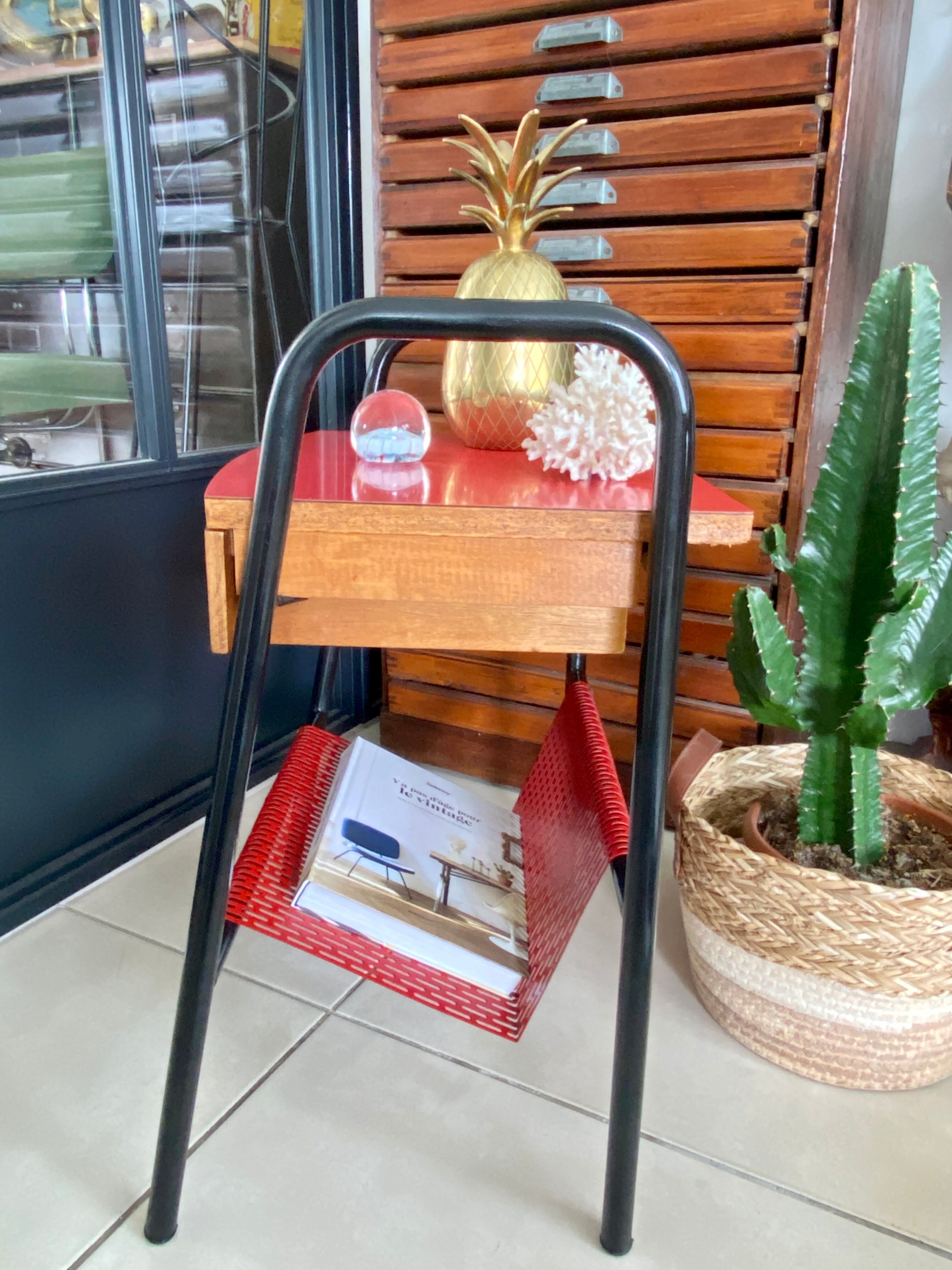 Vintage Hitier bedside table