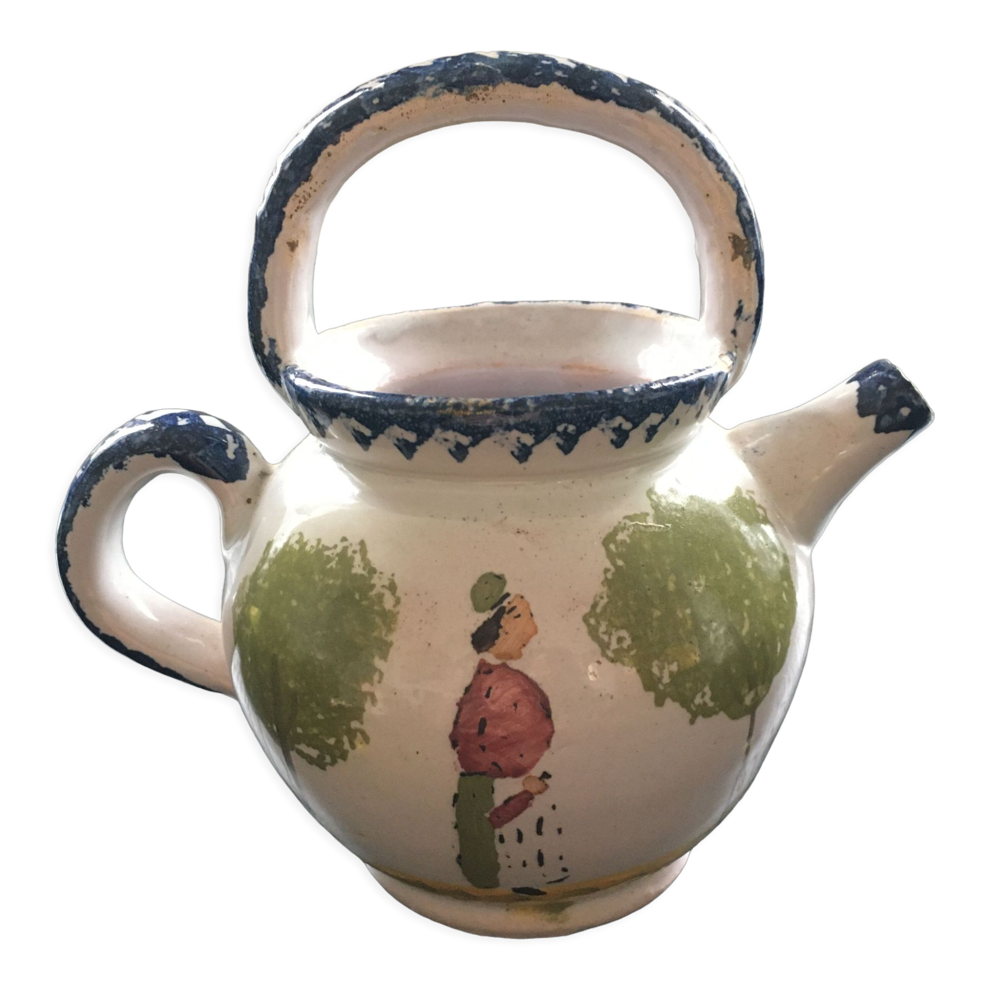Pitcher decoration characters