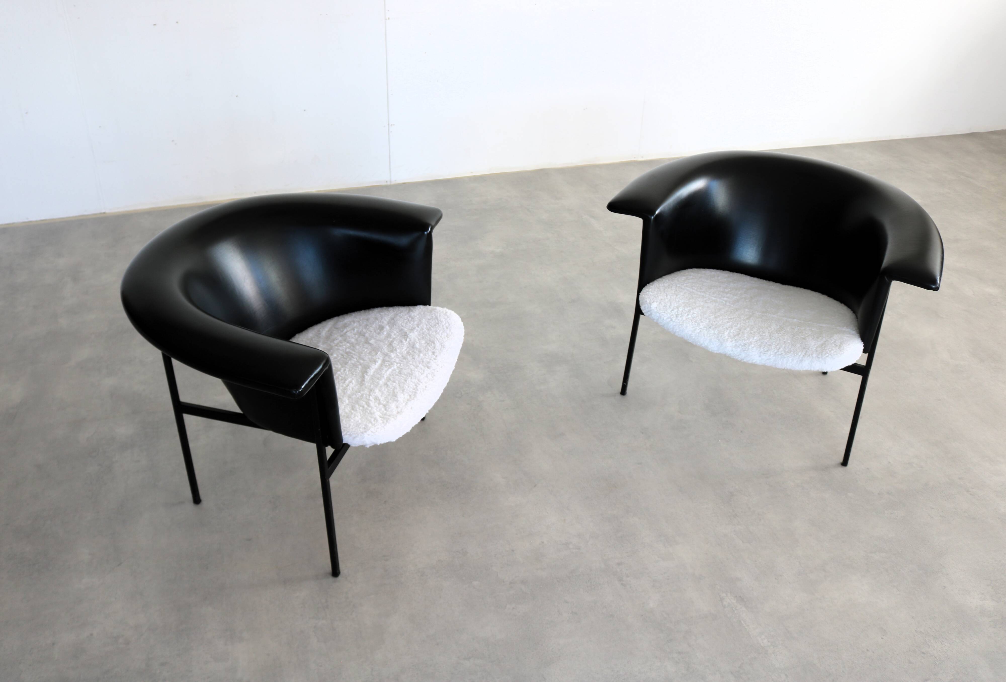 vintage armchairs 60's