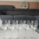 Lot of 5 x Small White Wine/Port Glasses Fleury Epi. Arques Crystal 12cl