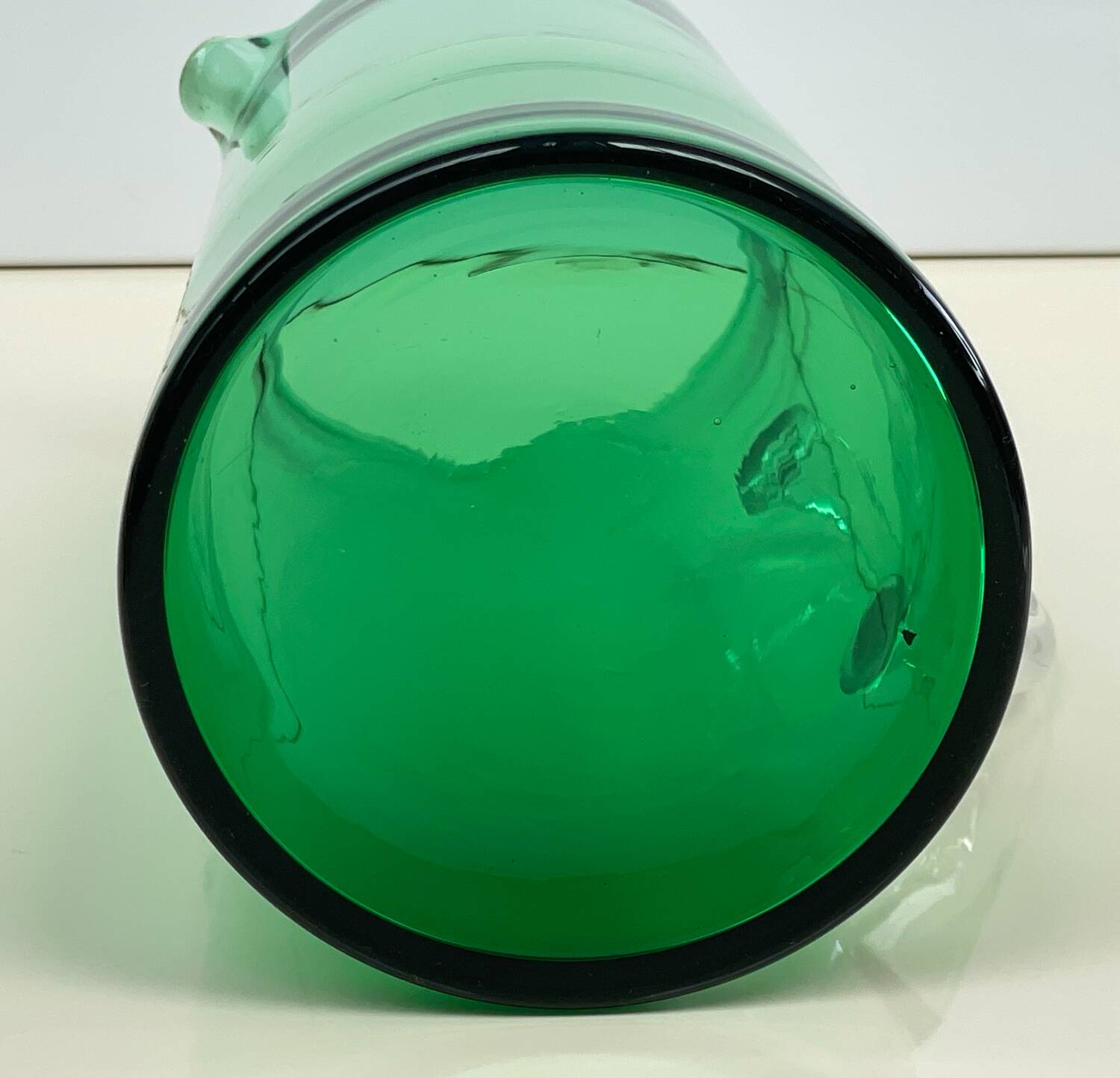 Service for orangeade in green colour, Scandinavian design 1960-70.