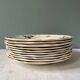 Series of 10 “Agreste” flat plates Sarreguemines France