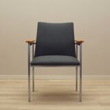 Grey armchair, Danish design, 1960s, designer: Sigvard Bernadotte, manufact