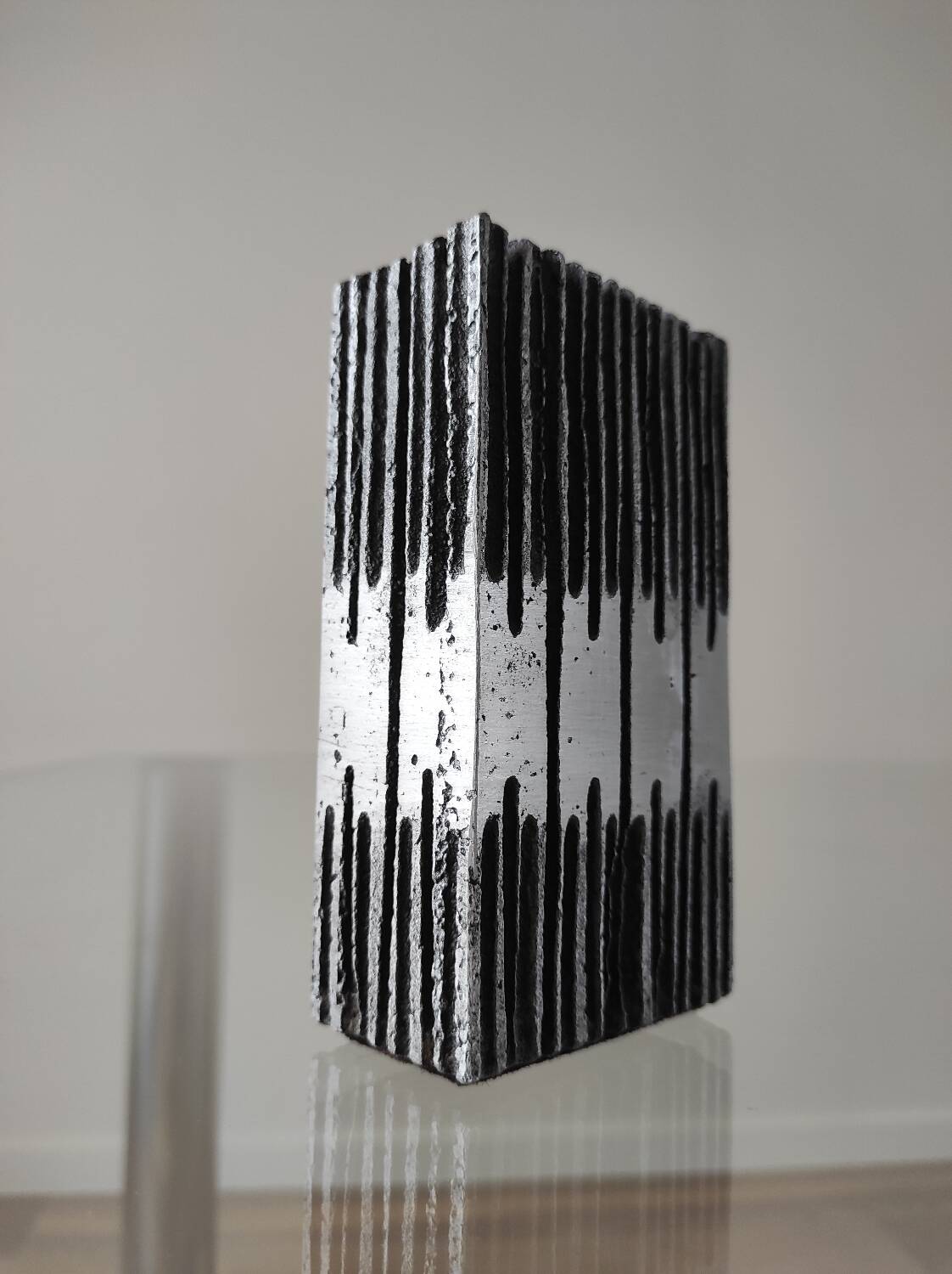 Brutalist vase, 60s.