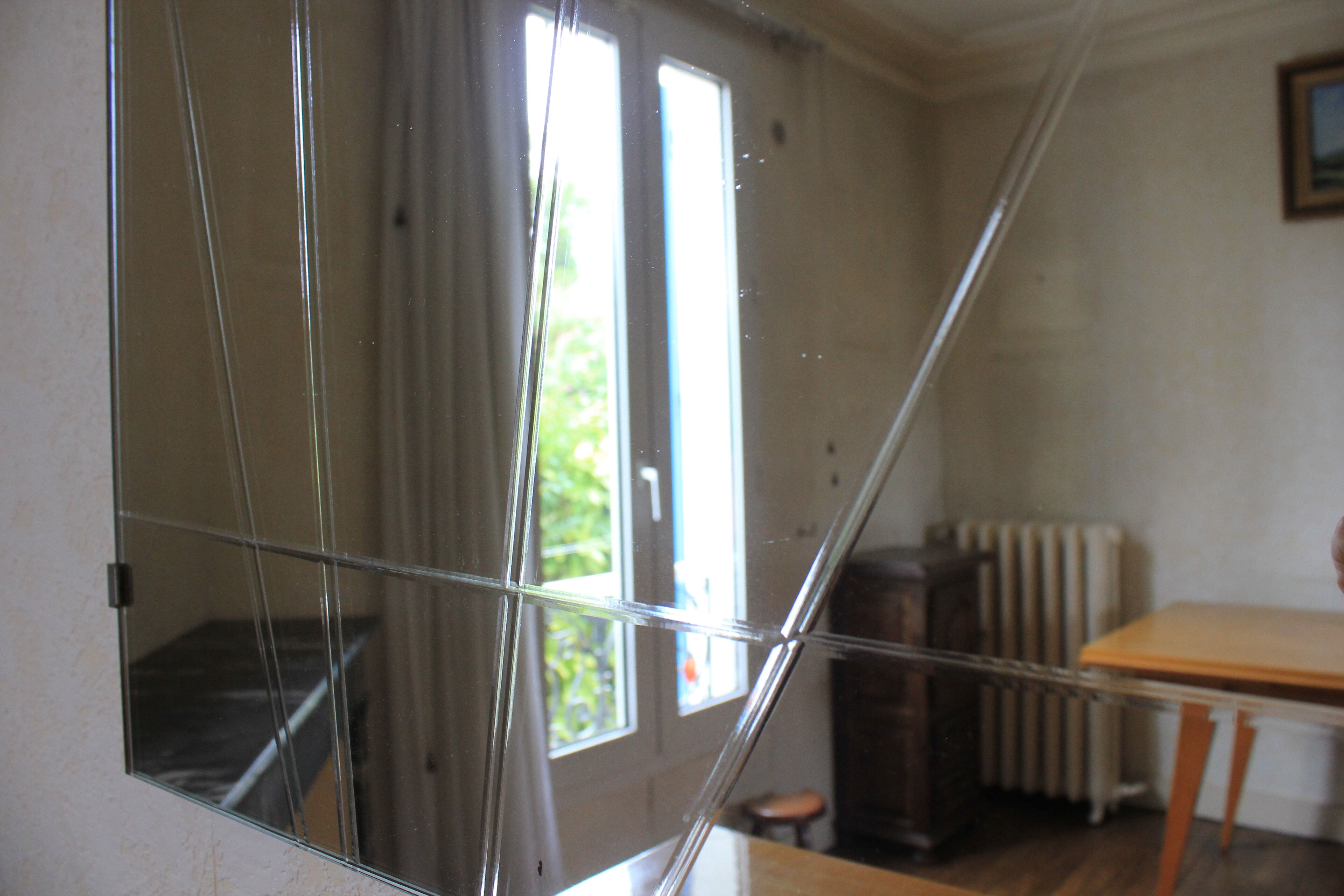 Mirror bistro 50s 192x51cm