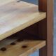 Pair of vintage chunky solid pine bedside tables, Denmark, 1970s