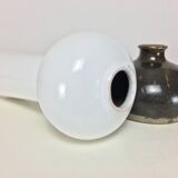 Scandinavian modernist vase, white ceramics