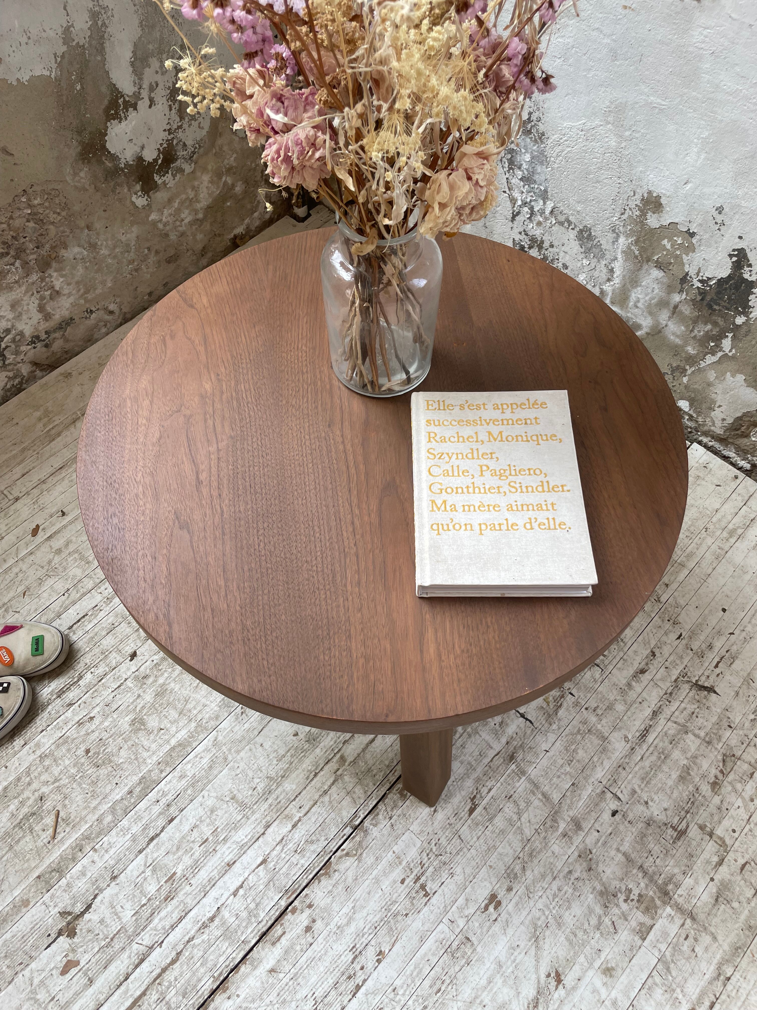 Elm coffee table 50s