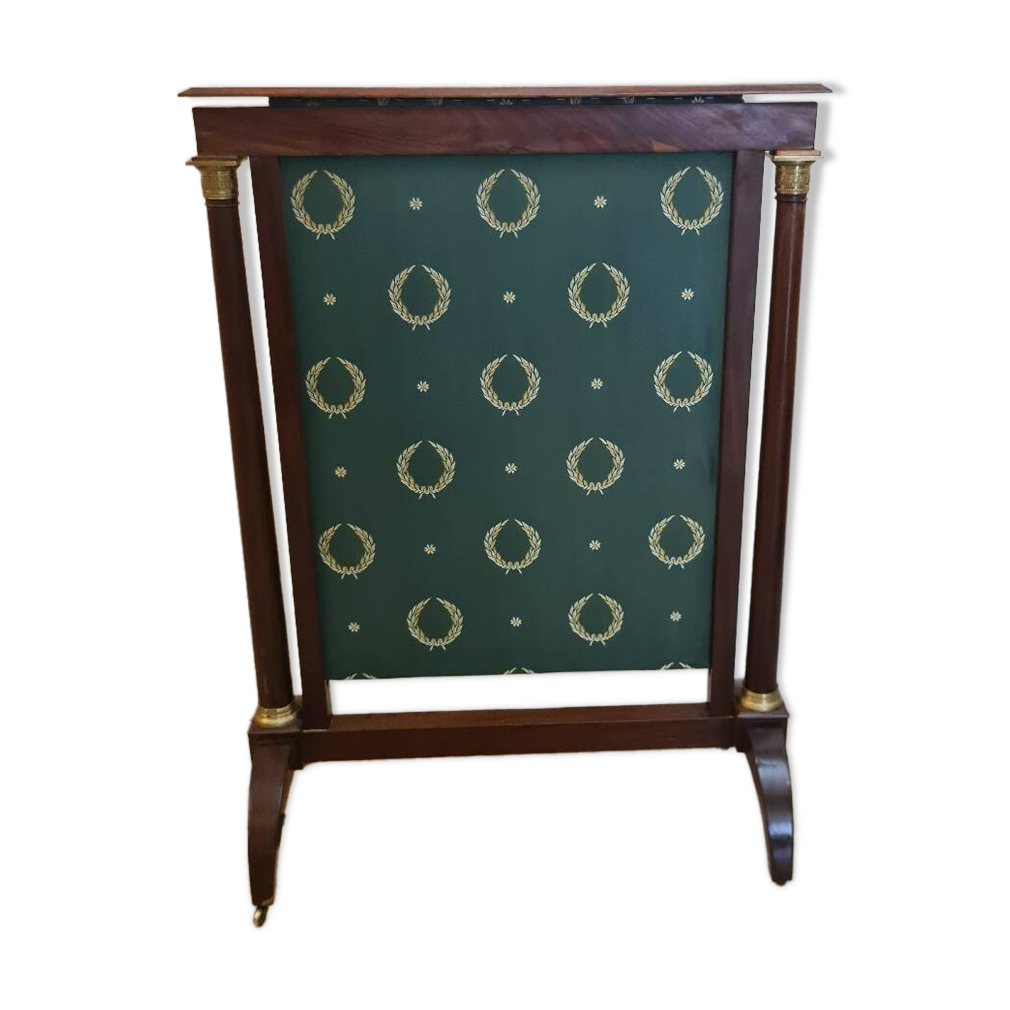 Empire period fireplace screen