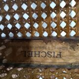 Rare suite of 8 chairs bistrot salon Fischel 1890