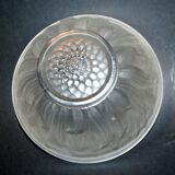 ART DECO molded glass cup signed Etling France