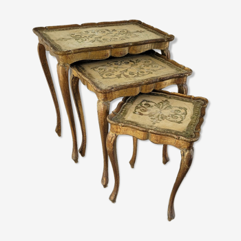 Vintage Venetian nesting table