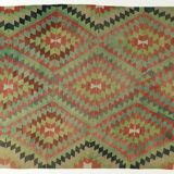 Anatolian handmade kilim rug 248 cm x 154 cm