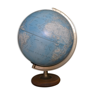 Sudime light globe, wooden base