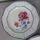 3 assiettes dessert vintage de Digoin Sarreguemines modèle Malmaison
