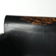 Black wooden chair / side chair from the 20th century in Asian style