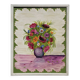 Tableau peinture huile sur toile bouquet de fleurs