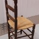 Rustic straw chairs spanish 60s