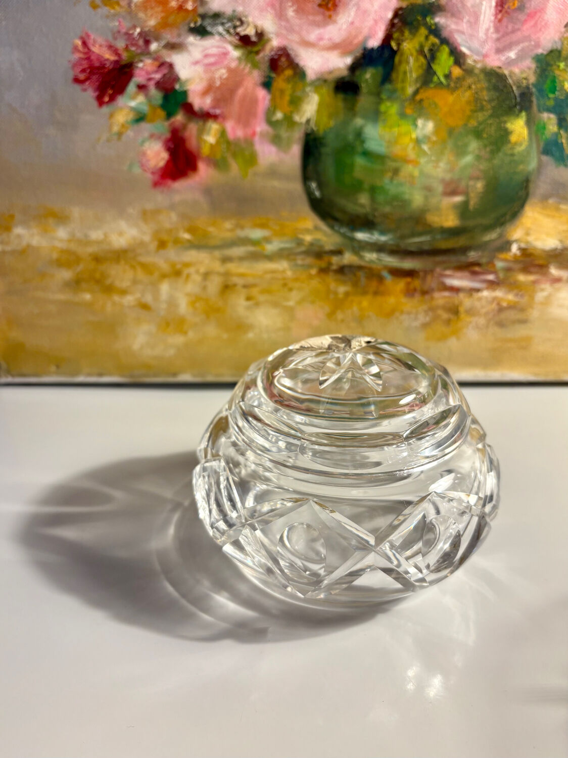 Val Saint Lambert Box / Candy Dish