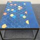 Coffee Table Olivier de Schrijver numbered 3/8 "With marine reflections colours"