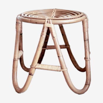 Rattan stool