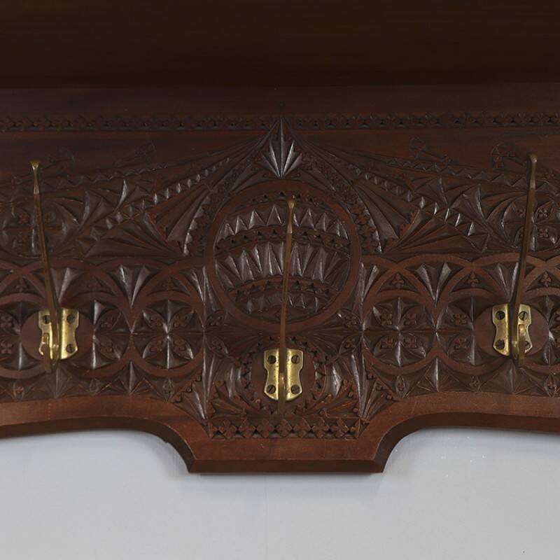 Antique Art Nouveau coat rack