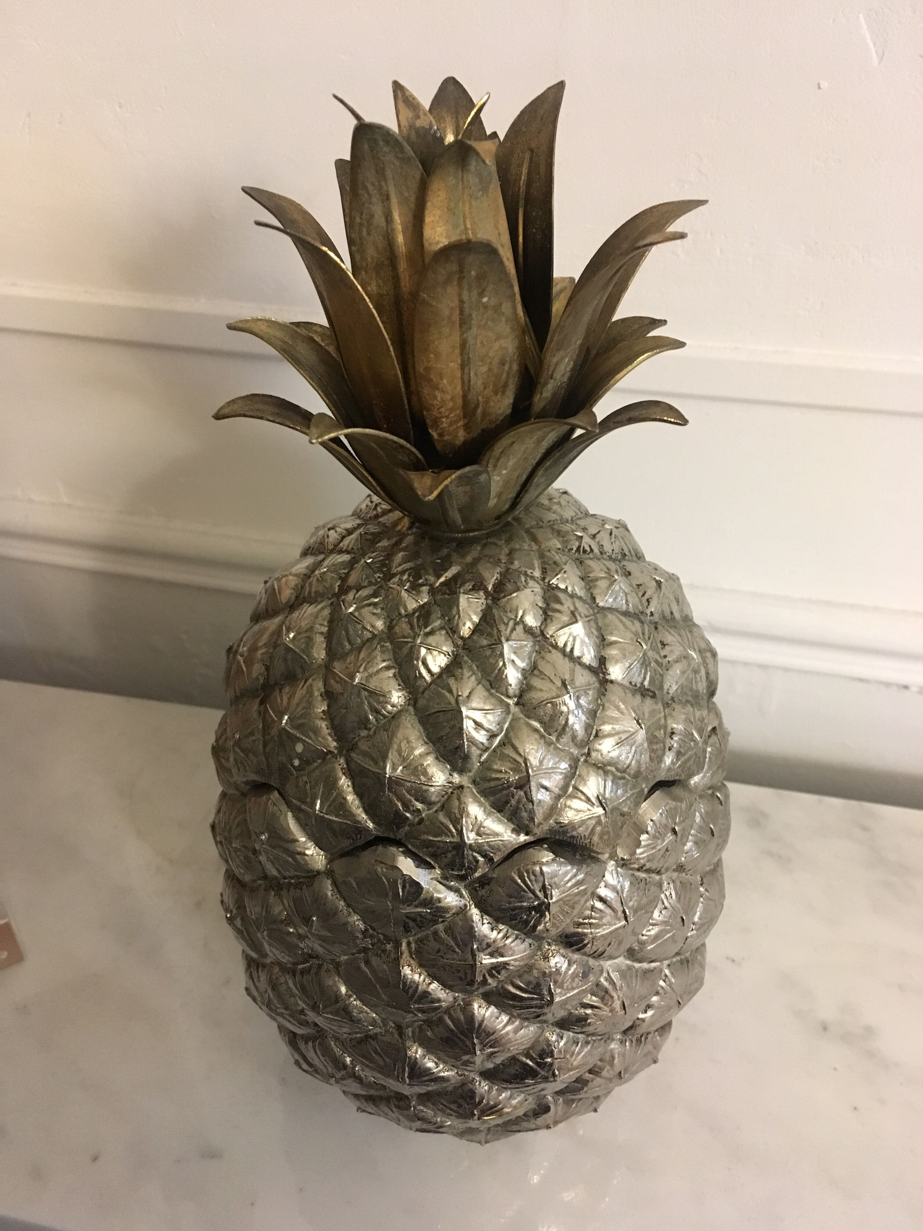 Mauro Manetti vintage pineapple ice bucket