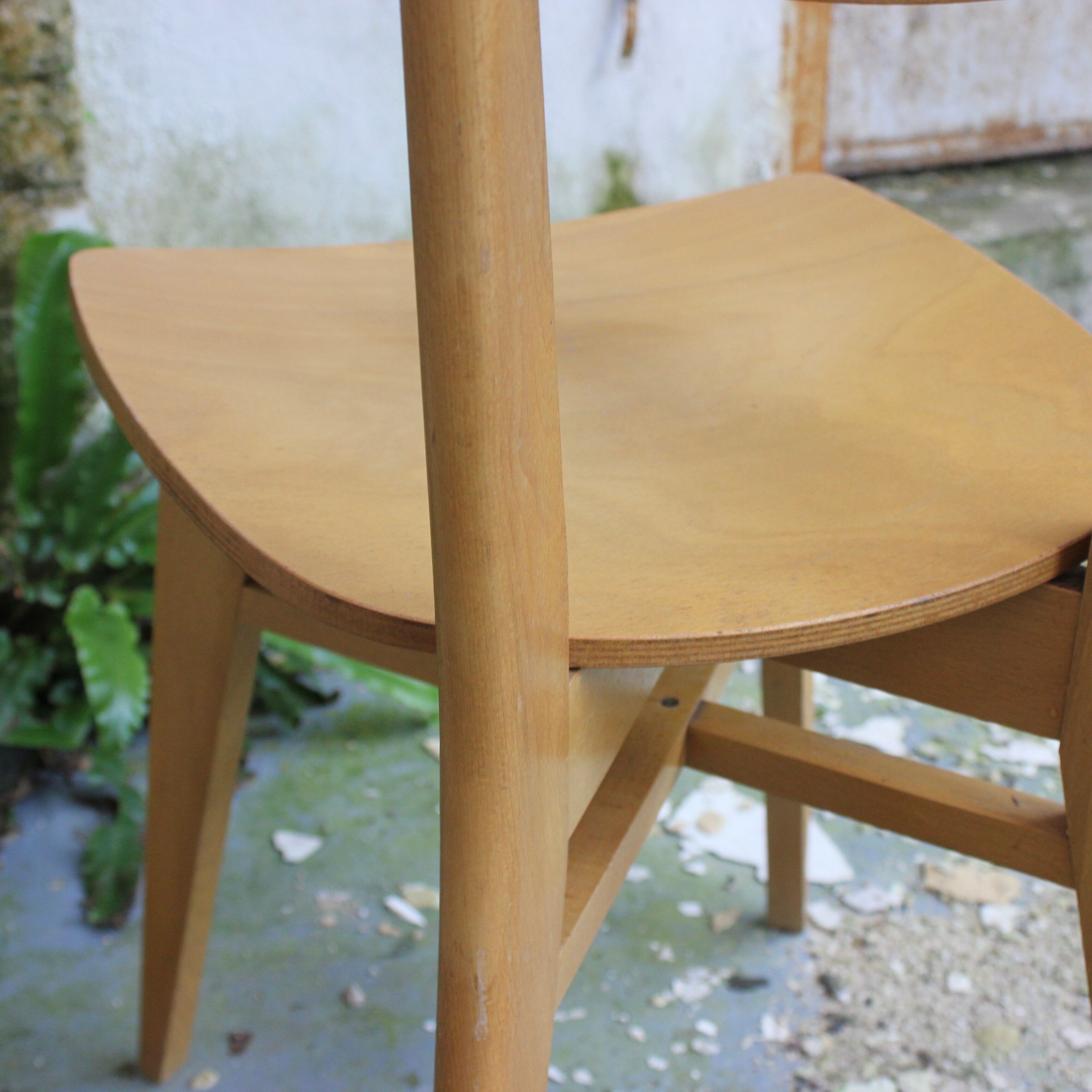 Suite of 4 chairs 1960