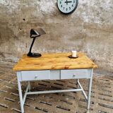 Industrial side table