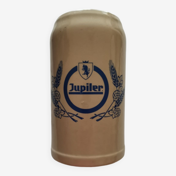 Chope à bière en grès contenance 1 litre