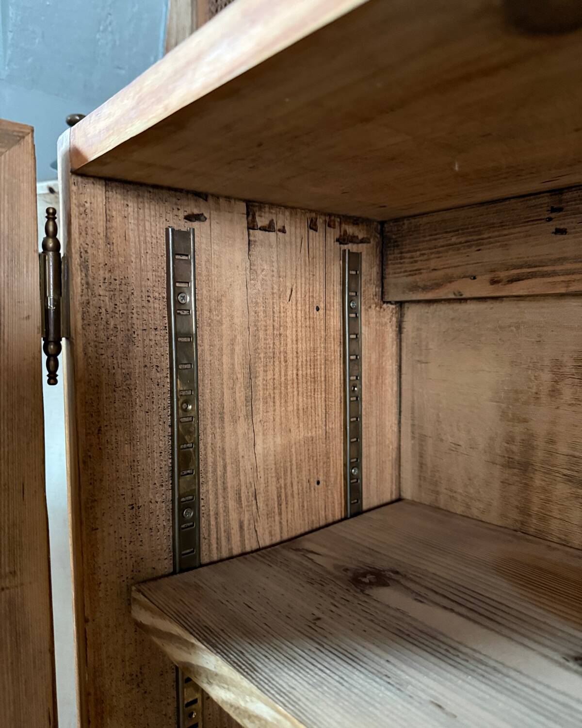 Large vintage display cabinet