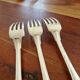Christofle Set of 3 Versailles model silver-plated table forks