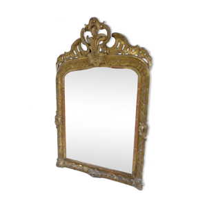 Miroir bois doré 18e
