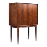 Illum Wikkelso bar cabinet in rosewood C. F. Christensen Denmark 1960