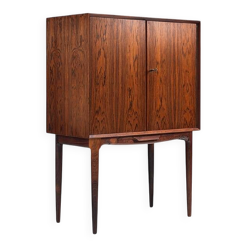 Illum Wikkelso bar cabinet in rosewood C. F. Christensen Denmark 1960