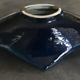 Cut ceramic centerpiece by vallauris fat lava sea foam 55 cm