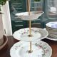 Dumb servant with 3 floors in Berry porcelain by SFP