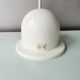 White metal desk lamp Vrieland 80s