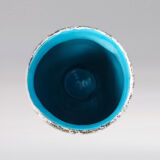 1960s Stunning Lava Vase by Melior, Made in Italy