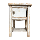 Antique wooden toy small bedside table