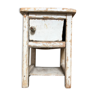 Antique wooden toy small bedside table