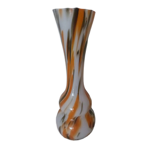 Vase soliflore opaline vintage