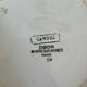 Salad bowl Digoin Sarguemines model Cannes