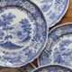 8 flat plates in earthenware "Burgenland" Villeroy and vintage Boch