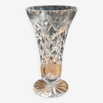Small crystal vase