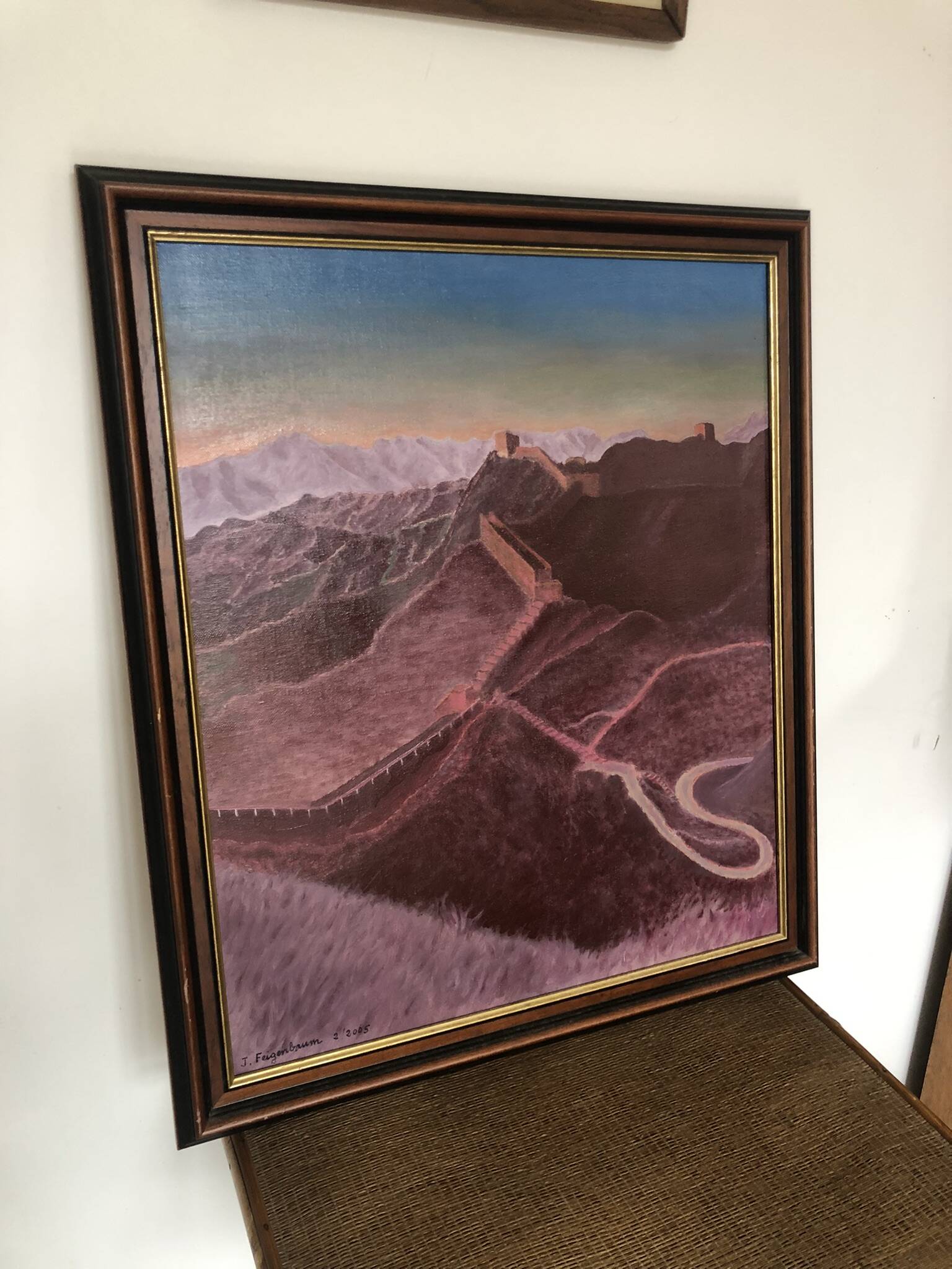 Chinese wall painting