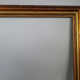 Old frame hollow edges gilded wood gold leaf 53x45 foliage 46x38 cm SB