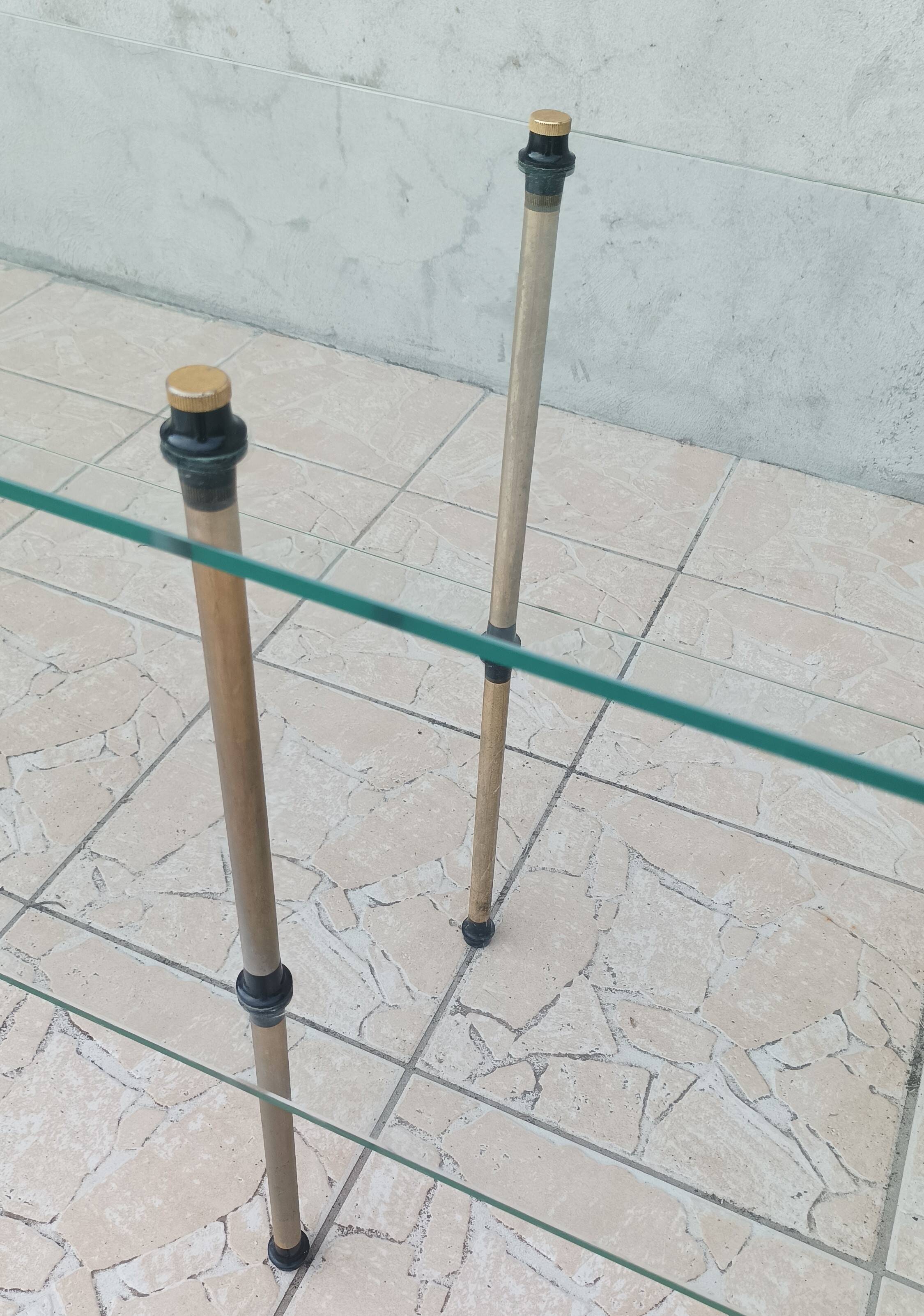 Large vintage 1960s shop display shelf/sideboard