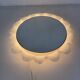 Vintage Lucite wall mirror with backlight , 1970’s , Germany